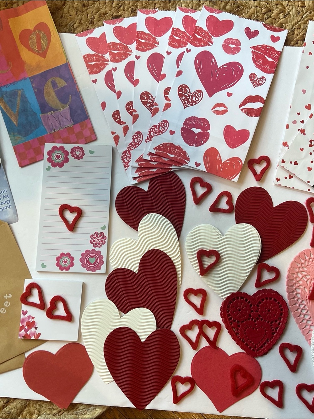 Valentine Crafting Supplies